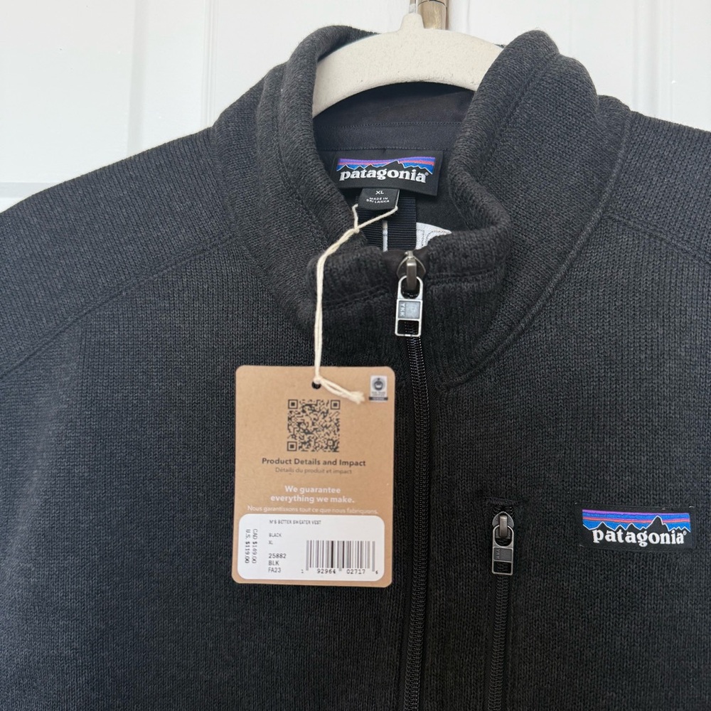 Patagonia Black Better Sweater Vest - Picture 4 of 6